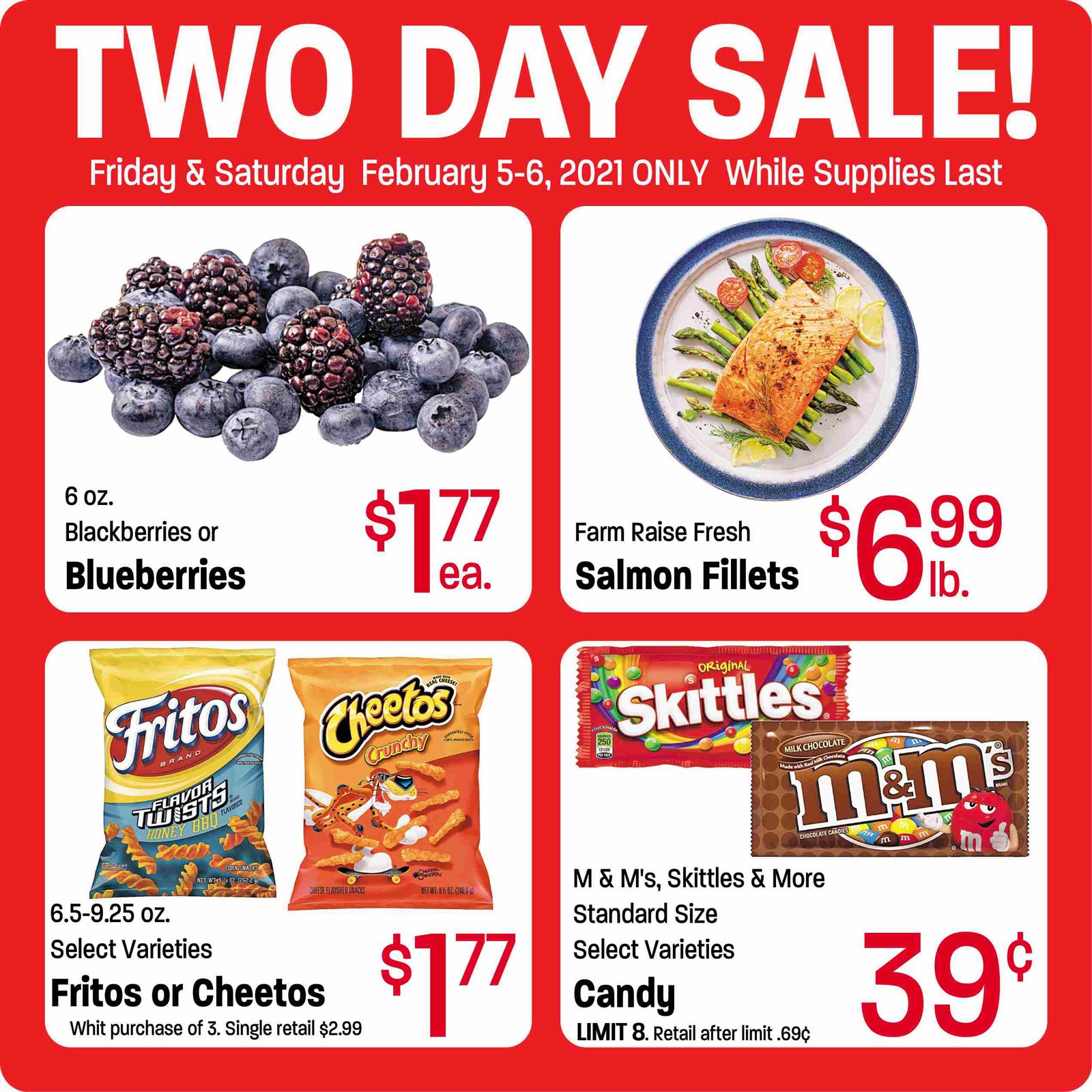 Ridley's Family Market Weekly Ad Flyer February 2 to February 8, 2021