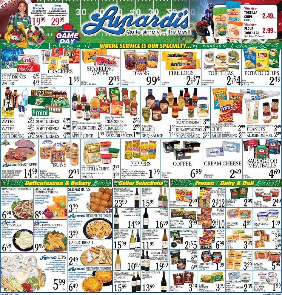 Lunardi's Weekly Ad Flyer February 2 to February 8, 2021
