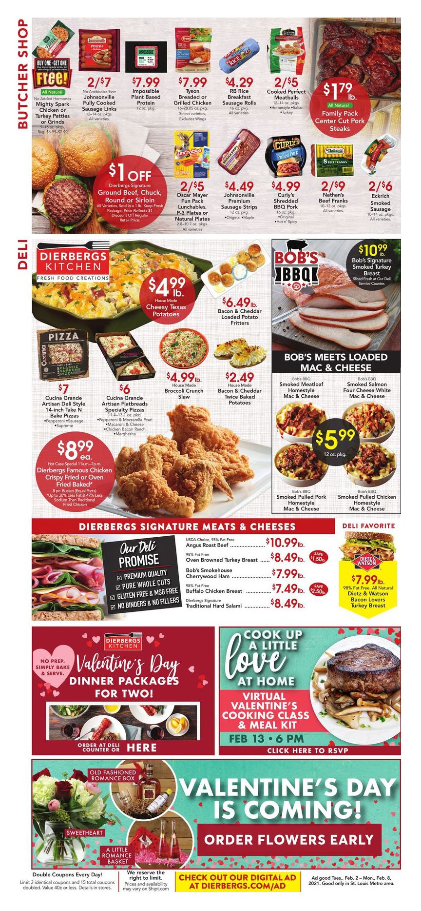 Dierbergs Markets Weekly Ad Flyer February 2 to February 8, 2021