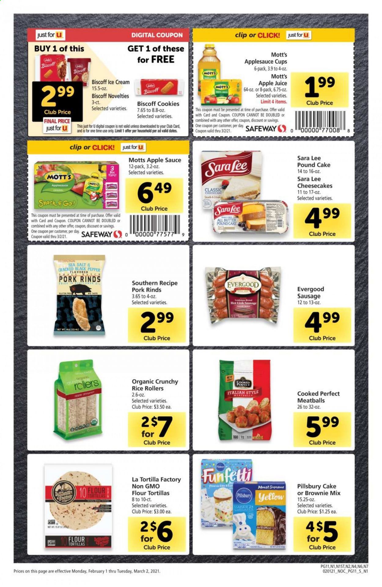 Safeway (AZ, CA, CO, HI, MD, NE, OR, VA, WA) Weekly Ad Flyer February 1 to March 2