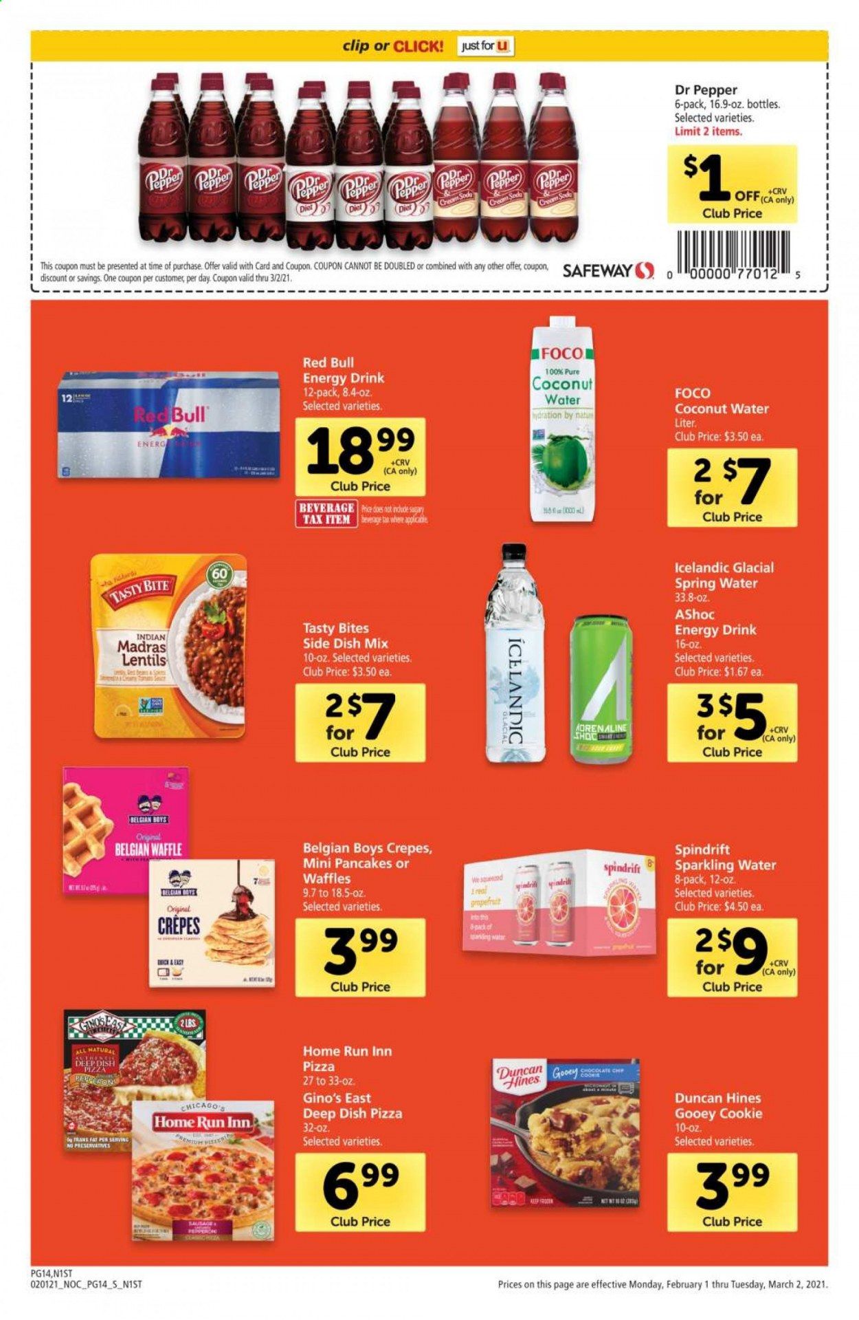 Safeway (AZ, CA, CO, HI, MD, NE, OR, VA, WA) Weekly Ad Flyer February 1 to March 2