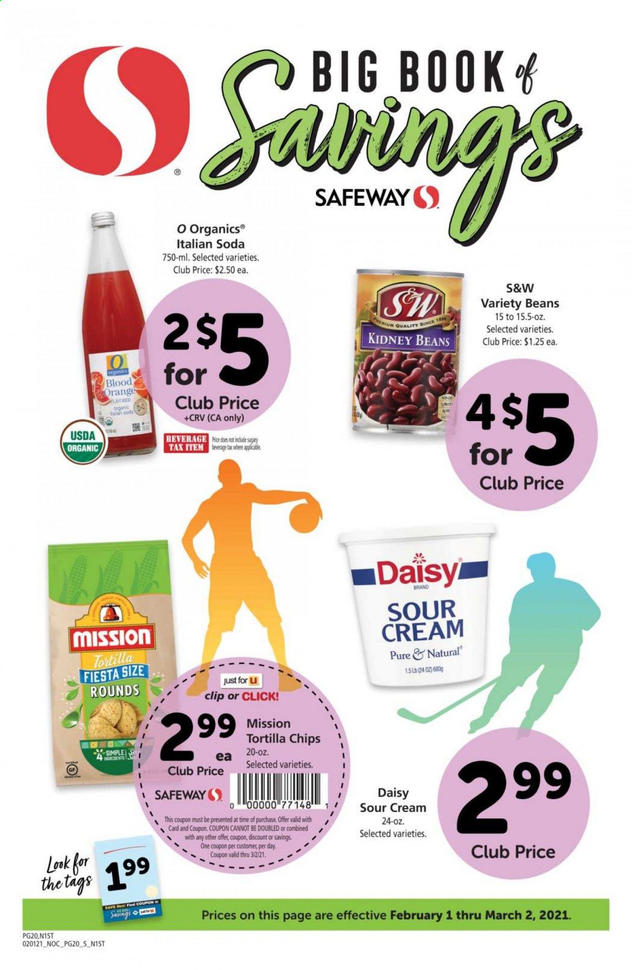 Safeway (AZ, CA, CO, HI, MD, NE, OR, VA, WA) Weekly Ad Flyer February 1 to March 2