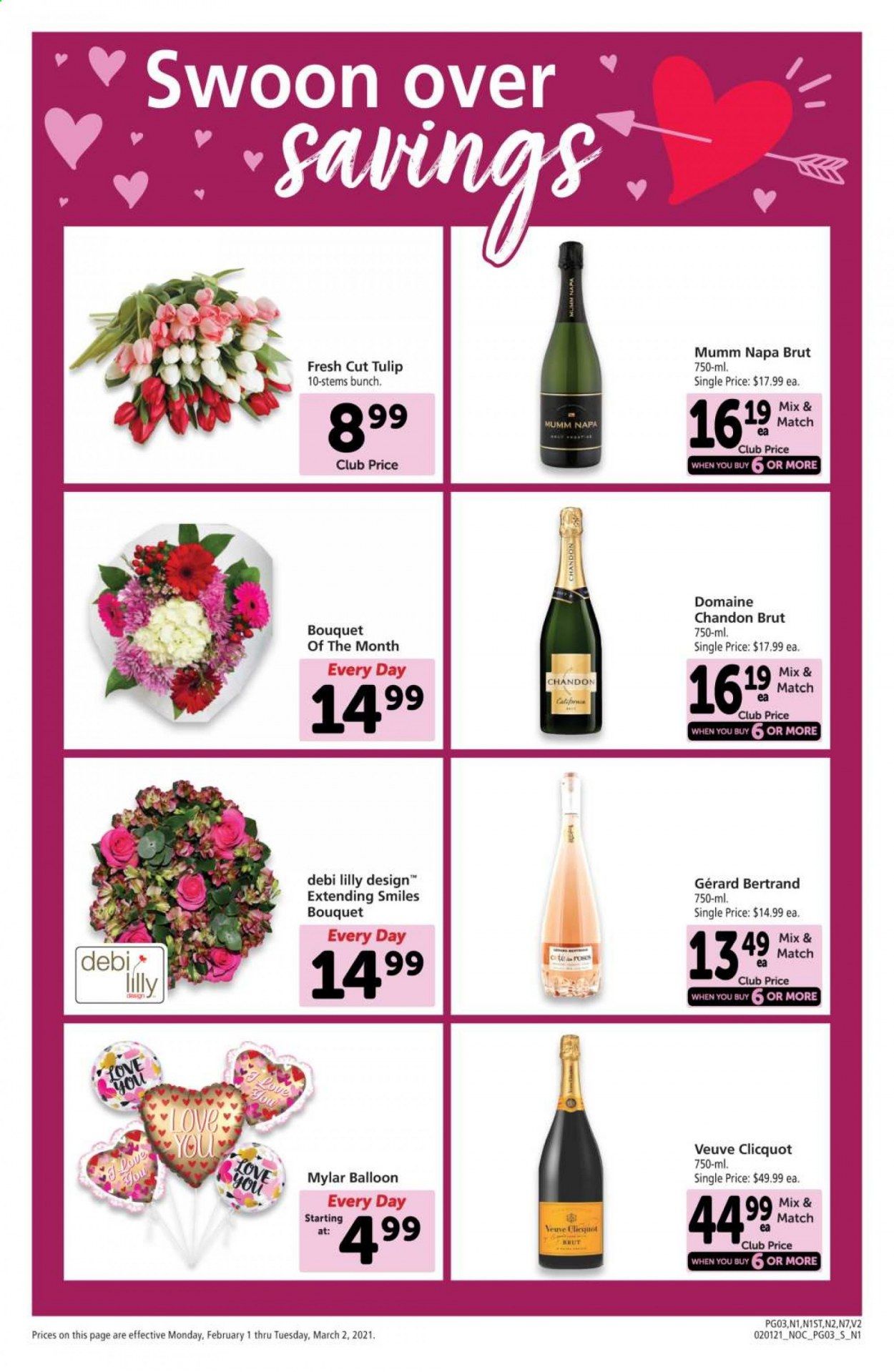 Safeway (AZ, CA, CO, HI, MD, NE, OR, VA, WA) Weekly Ad Flyer February 1 to March 2