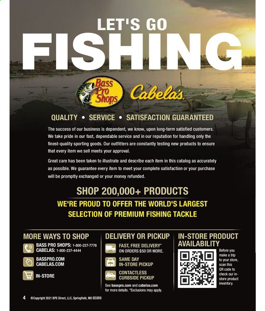 Bass Pro Shops Weekly Ad Flyer February 3 to December 25