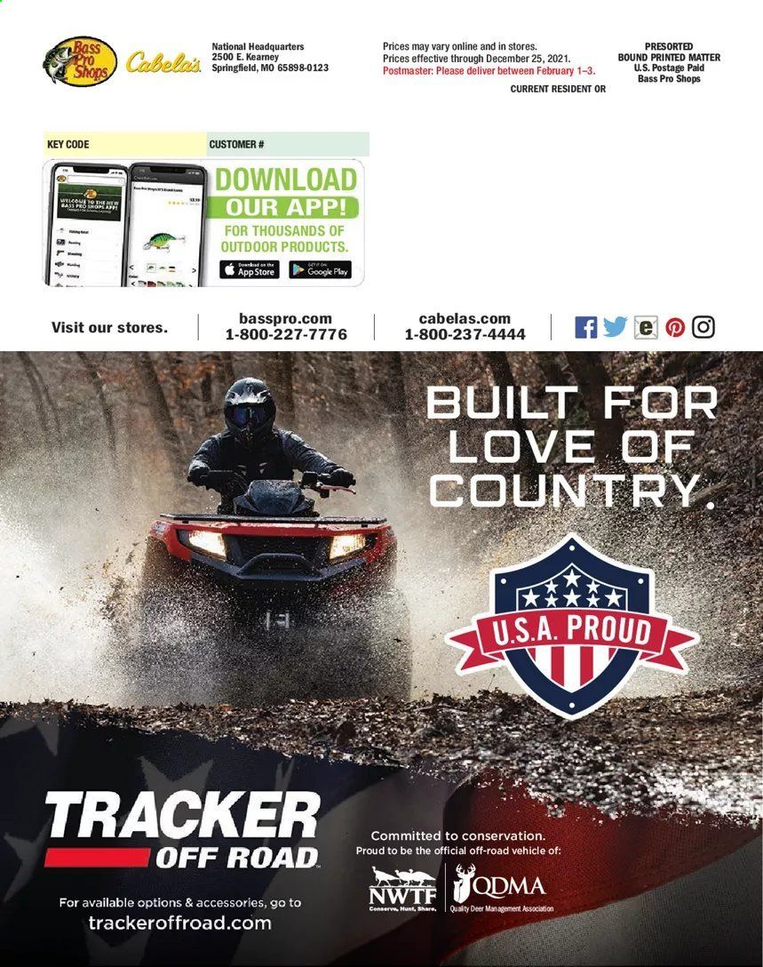 Bass Pro Shops Weekly Ad Flyer February 3 to December 25