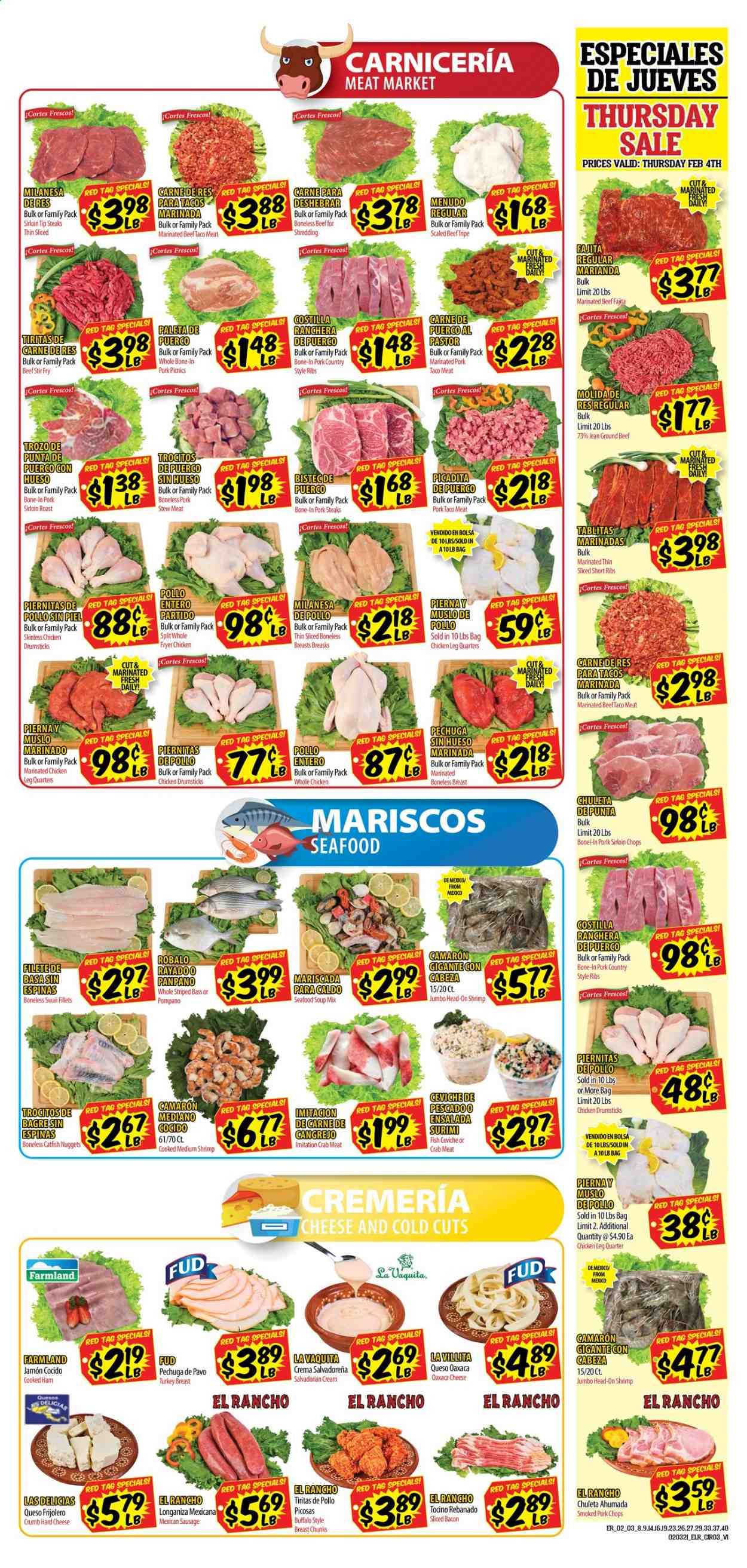 El Rancho (TX) Weekly Ad Flyer February 3 to February 9