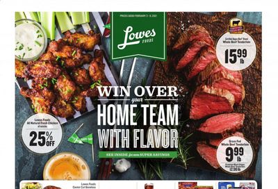 Lowes Foods Weekly Ad Flyer February 3 to February 9