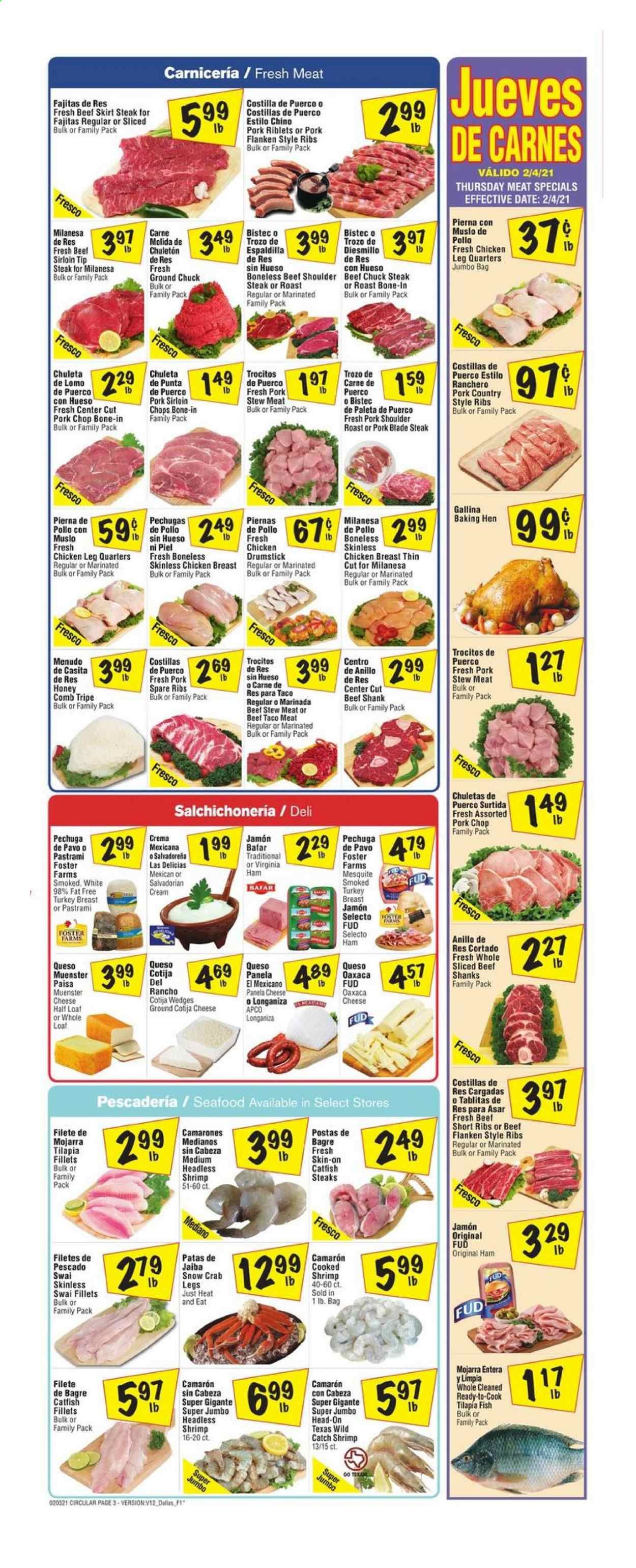Fiesta Mart (TX) Weekly Ad Flyer February 3 to February 9
