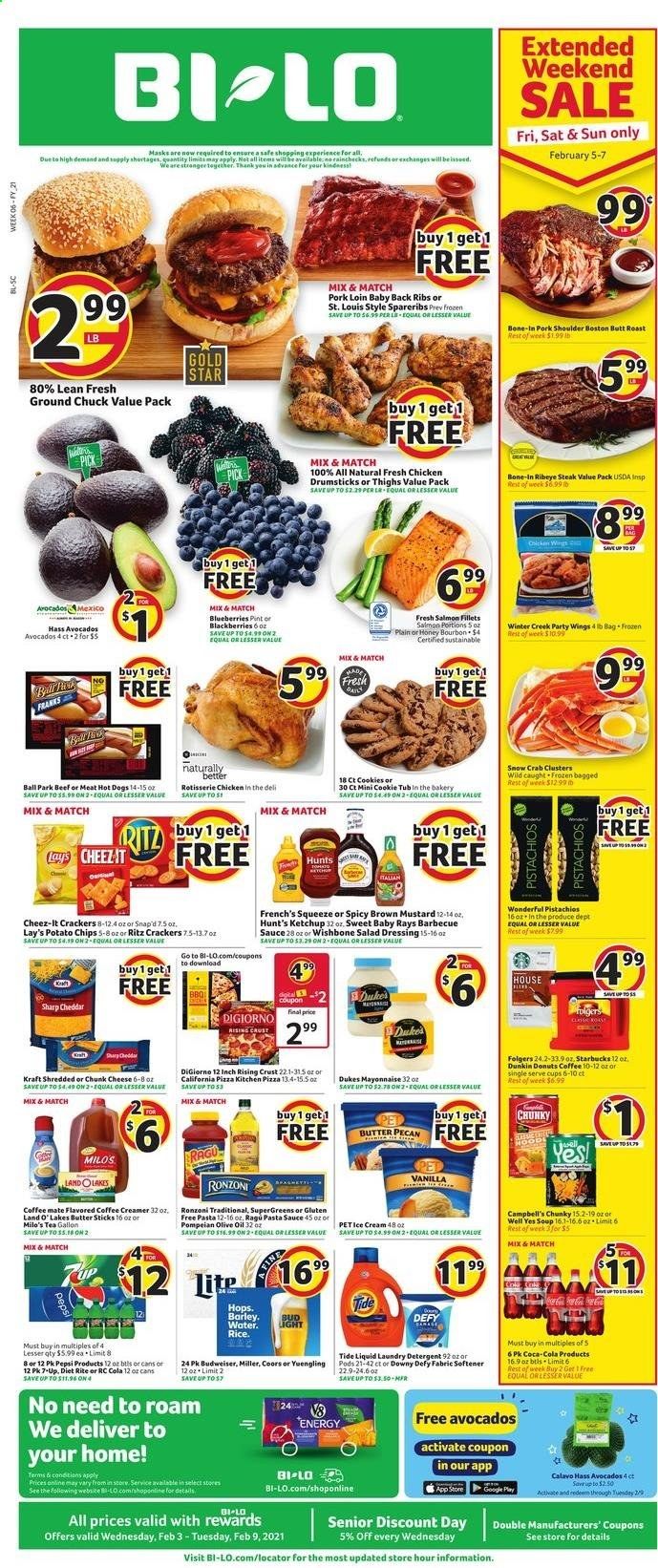 BI-LO Weekly Ad Flyer February 3 to February 9
