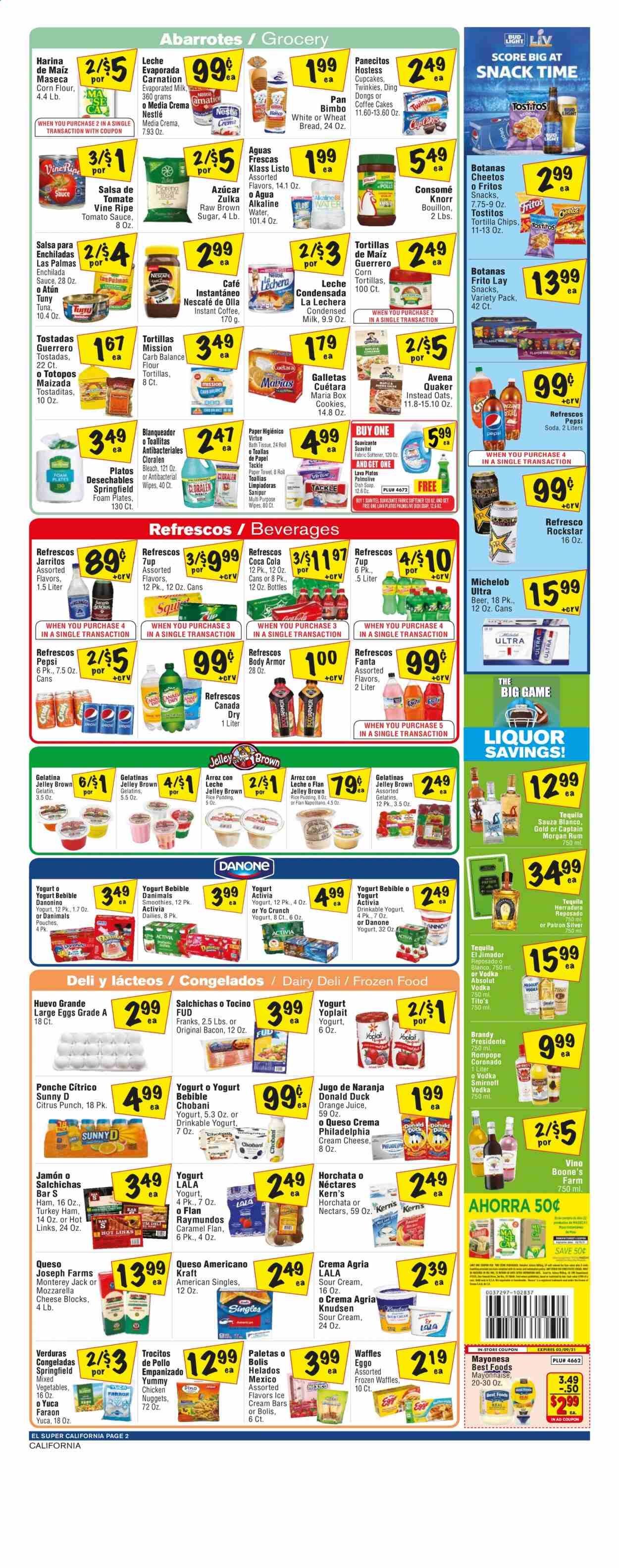 El Super (AZ, CA, NM, NV, TX) Weekly Ad Flyer February 3 to February 9