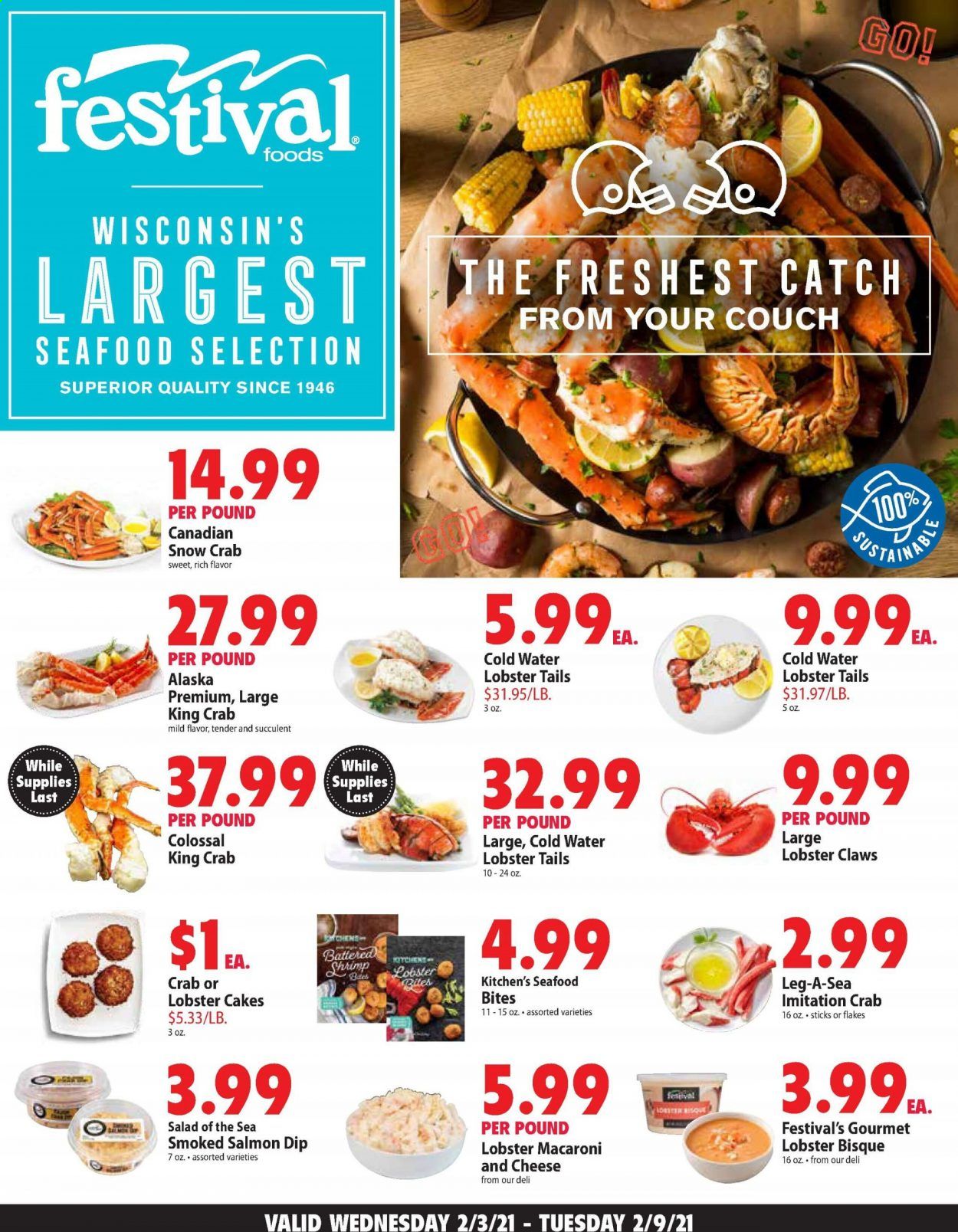 Festival Foods Weekly Ad Flyer February 3 to February 9