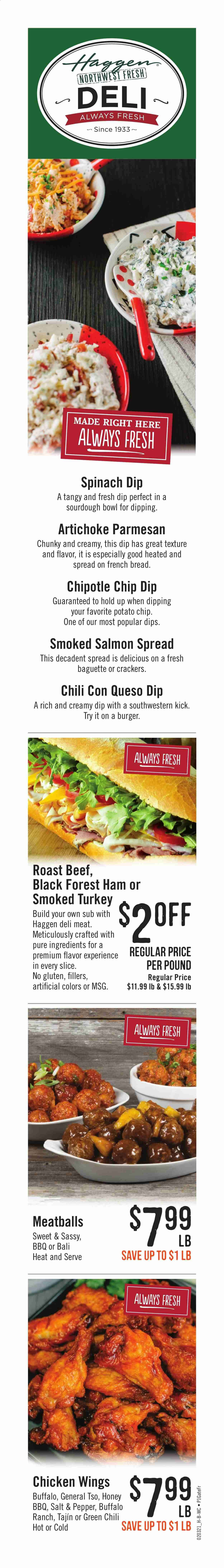 Haggen Weekly Ad Flyer February 3 to February 9