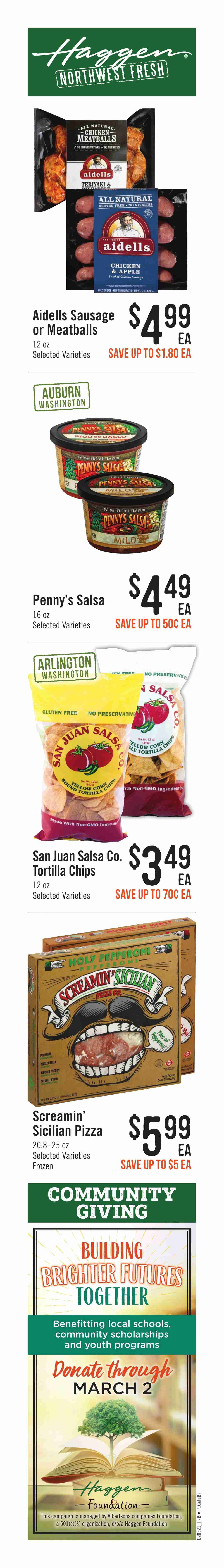 Haggen Weekly Ad Flyer February 3 to February 9