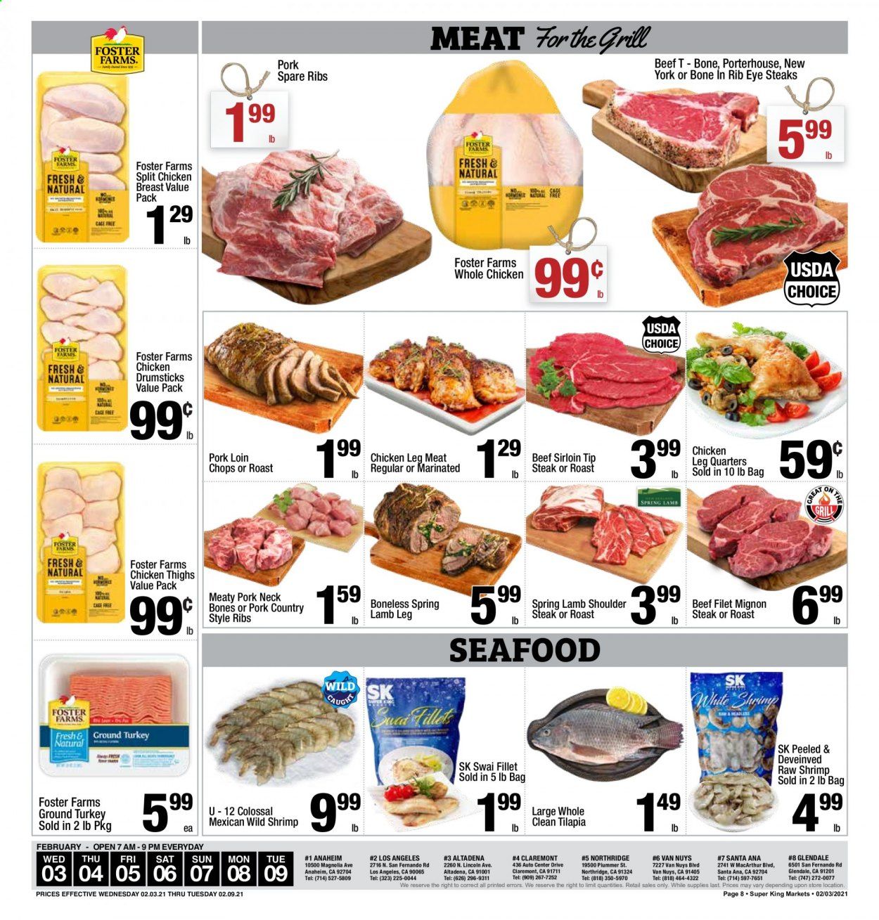 Super King Markets (CA) Weekly Ad Flyer February 3 to February 9