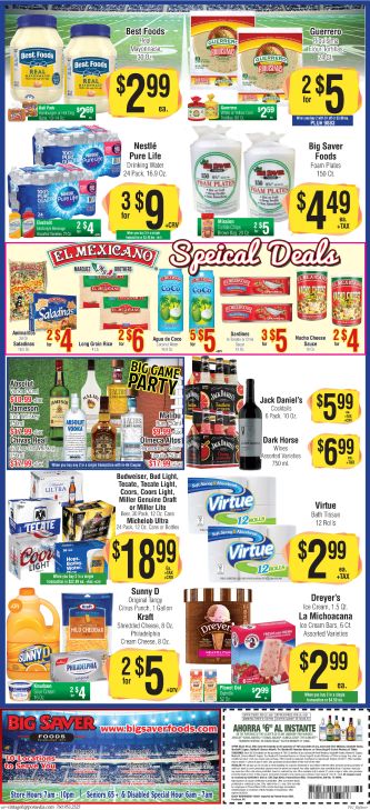 Big Saver Foods Weekly Ad Flyer February 3 to February 9, 2021