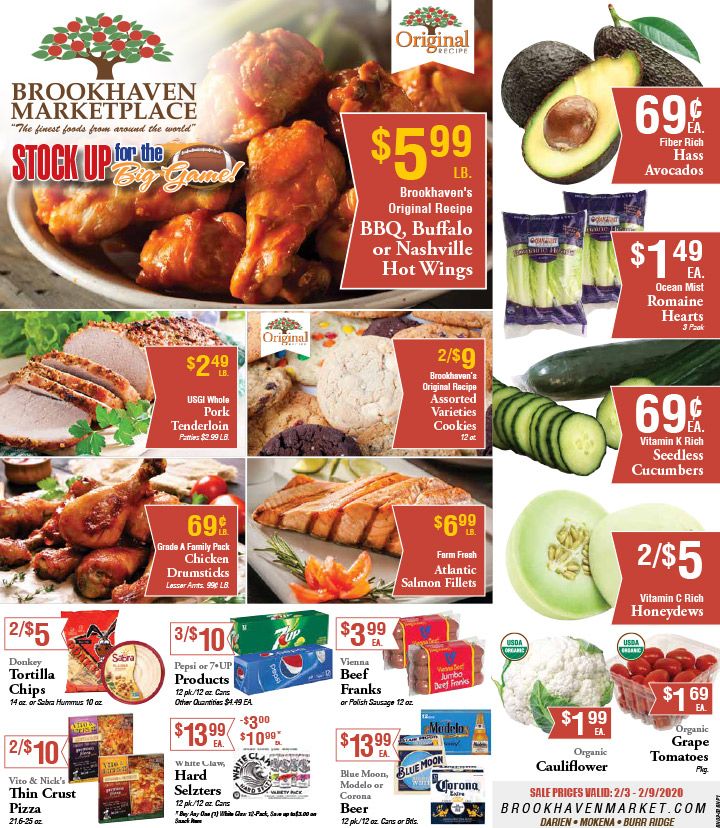 Brookhaven Marketplace Weekly Ad Flyer February 3 to February 9, 2021