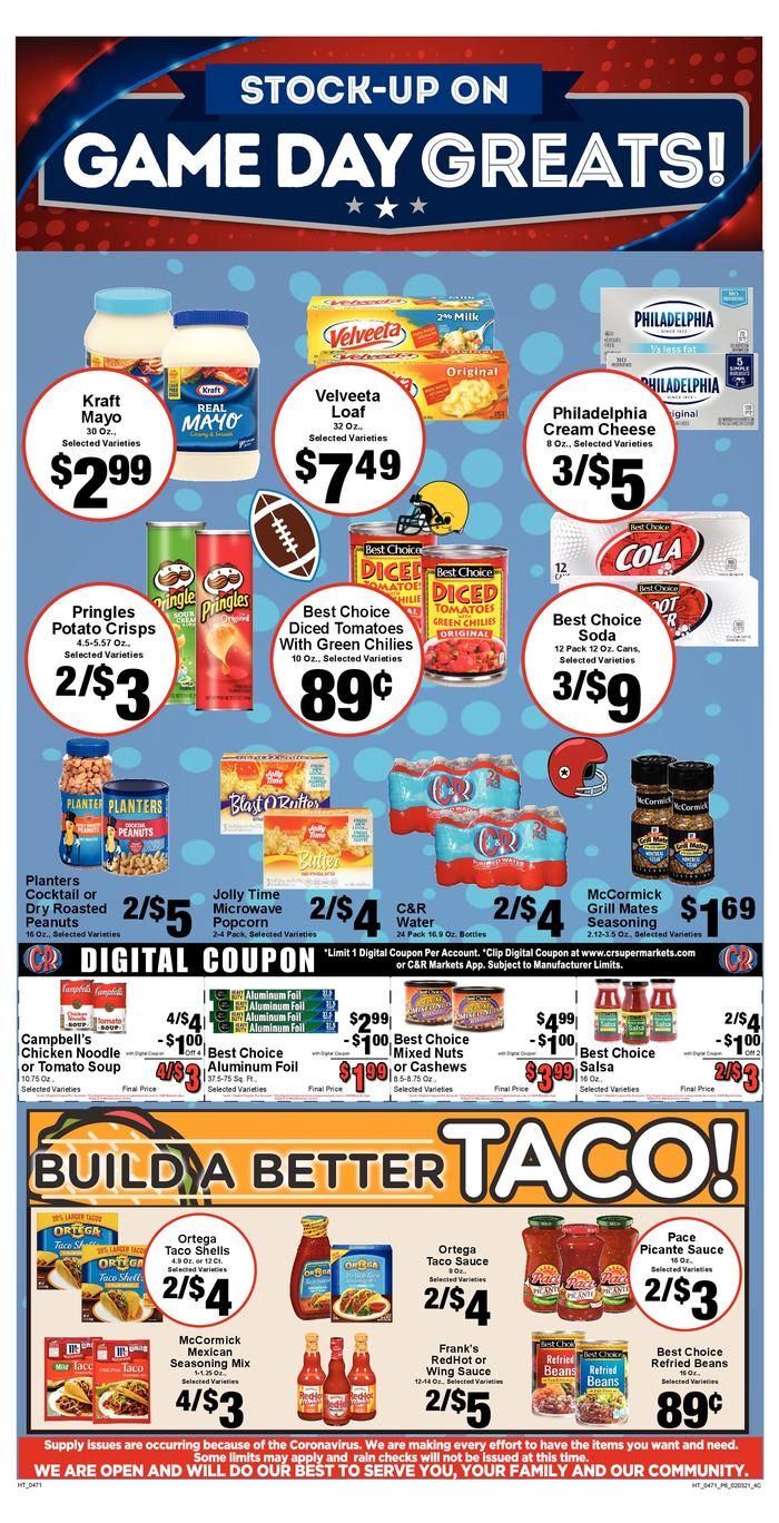 C&R Market Weekly Ad Flyer February 3 to February 9, 2021