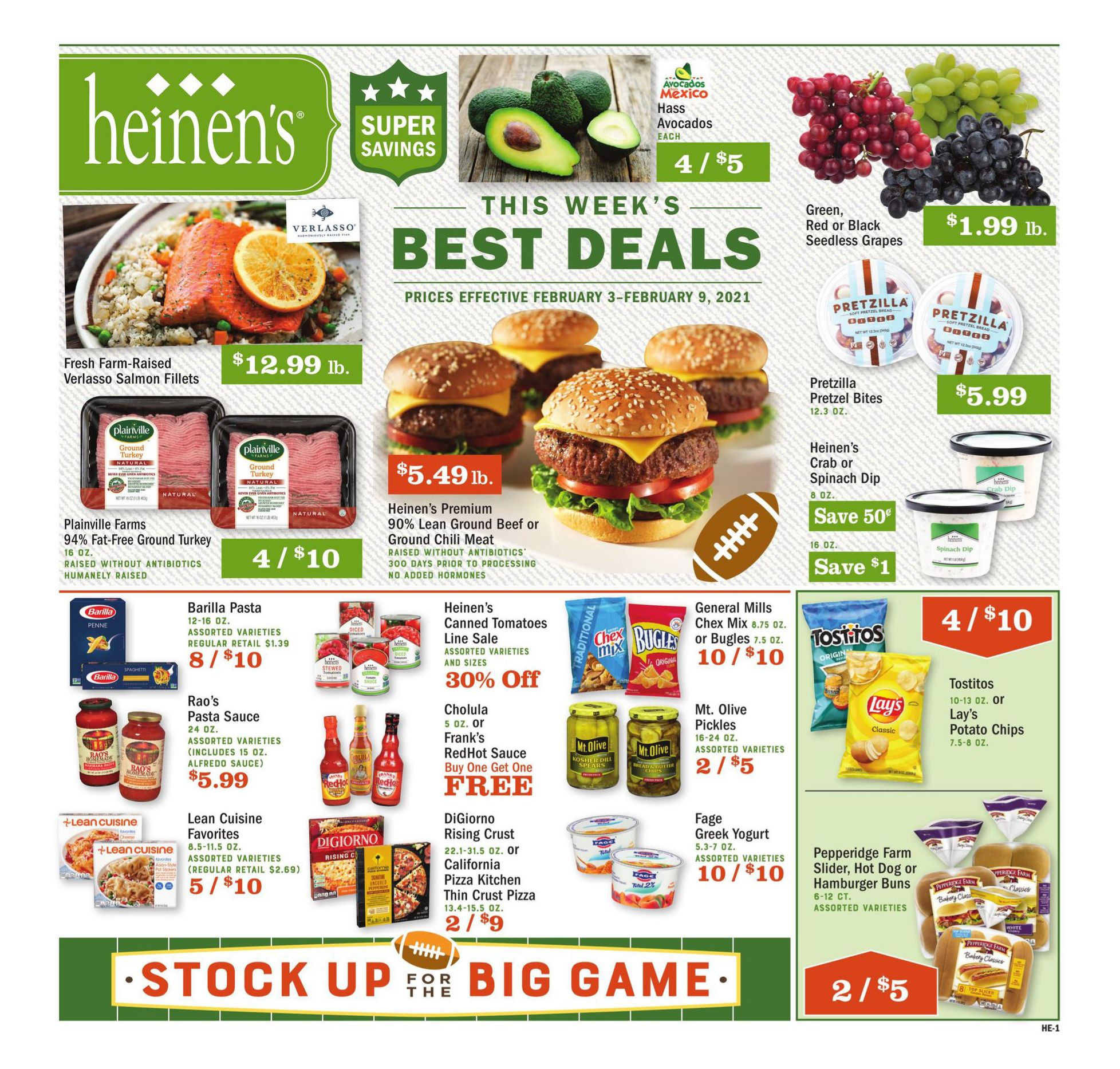 Heinen's Weekly Ad Flyer February 3 to February 9, 2021