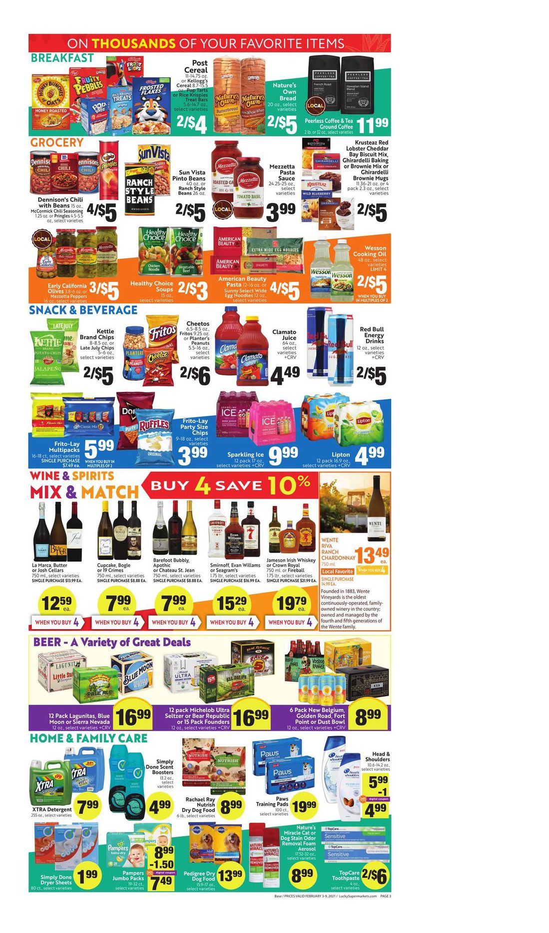 Lucky Weekly Ad Flyer February 3 to February 9, 2021