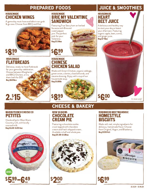 New Seasons Market (CA) Weekly Ad Flyer February 3 to February 16, 2021