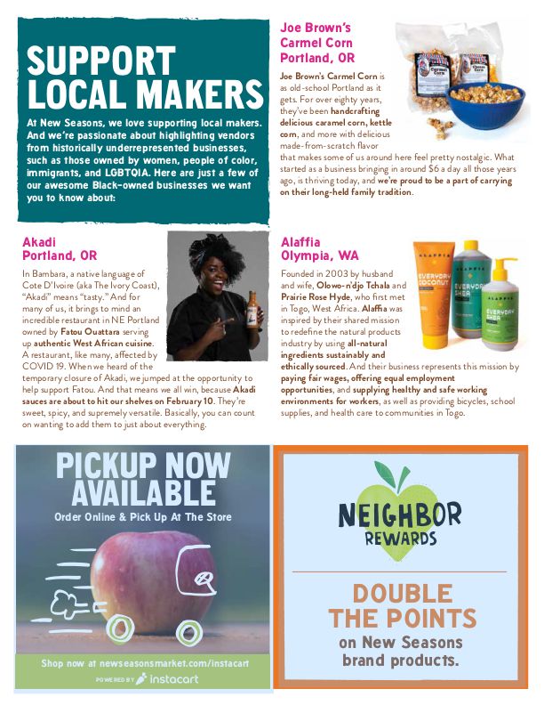 New Seasons Market (OR) Big Game Day Sale Weekly Ad Flyer February 3 to February 10, 2021