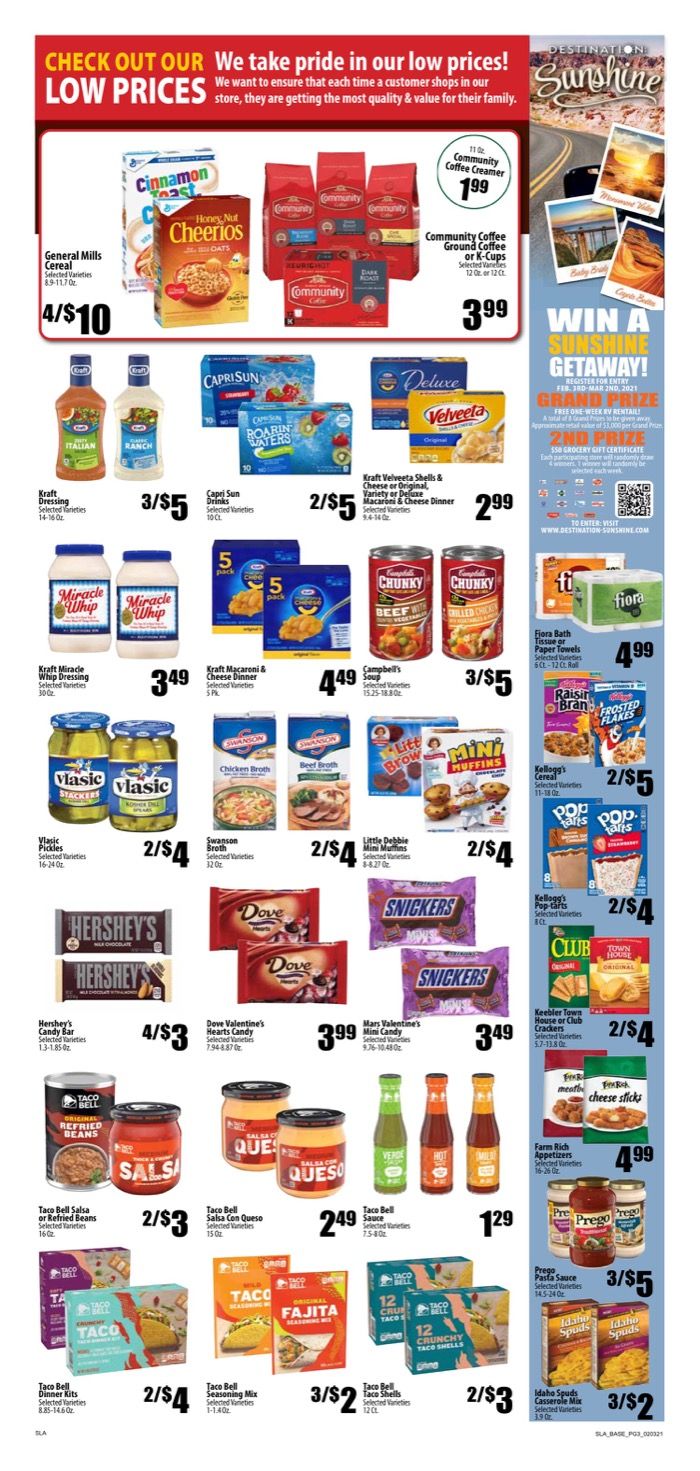Piggly Wiggly (LA) Big Game Day Sale Weekly Ad Flyer February 3 to February 9, 2021