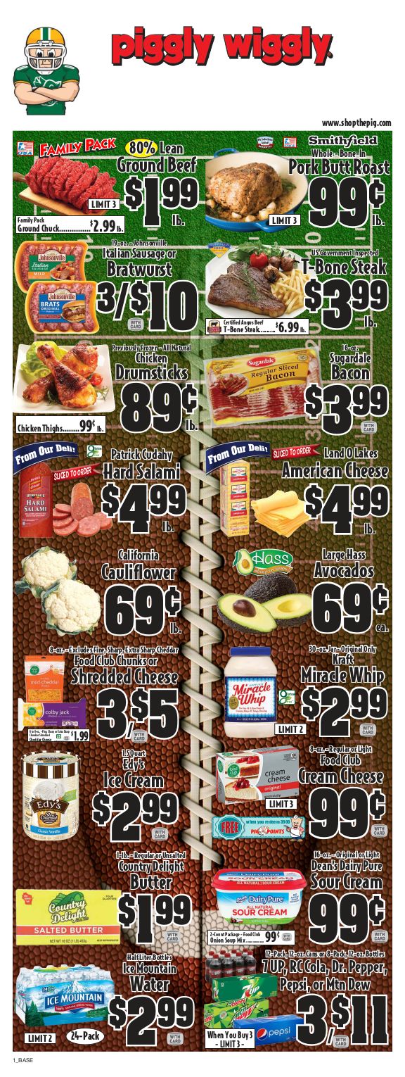 Piggly Wiggly (WI) Big Game Day Sale Weekly Ad Flyer February 3 to February 9, 2021