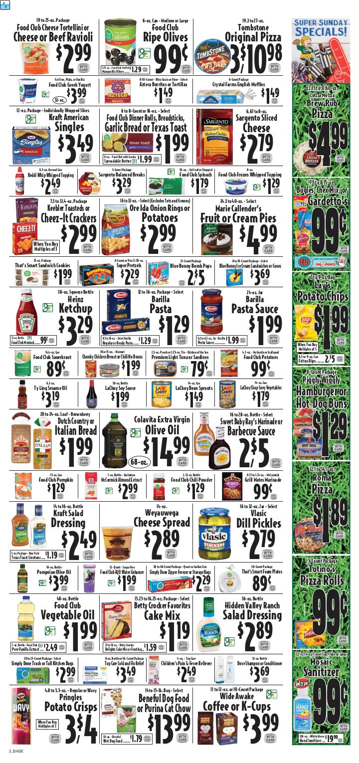 Piggly Wiggly (WI) Big Game Day Sale Weekly Ad Flyer February 3 to February 9, 2021