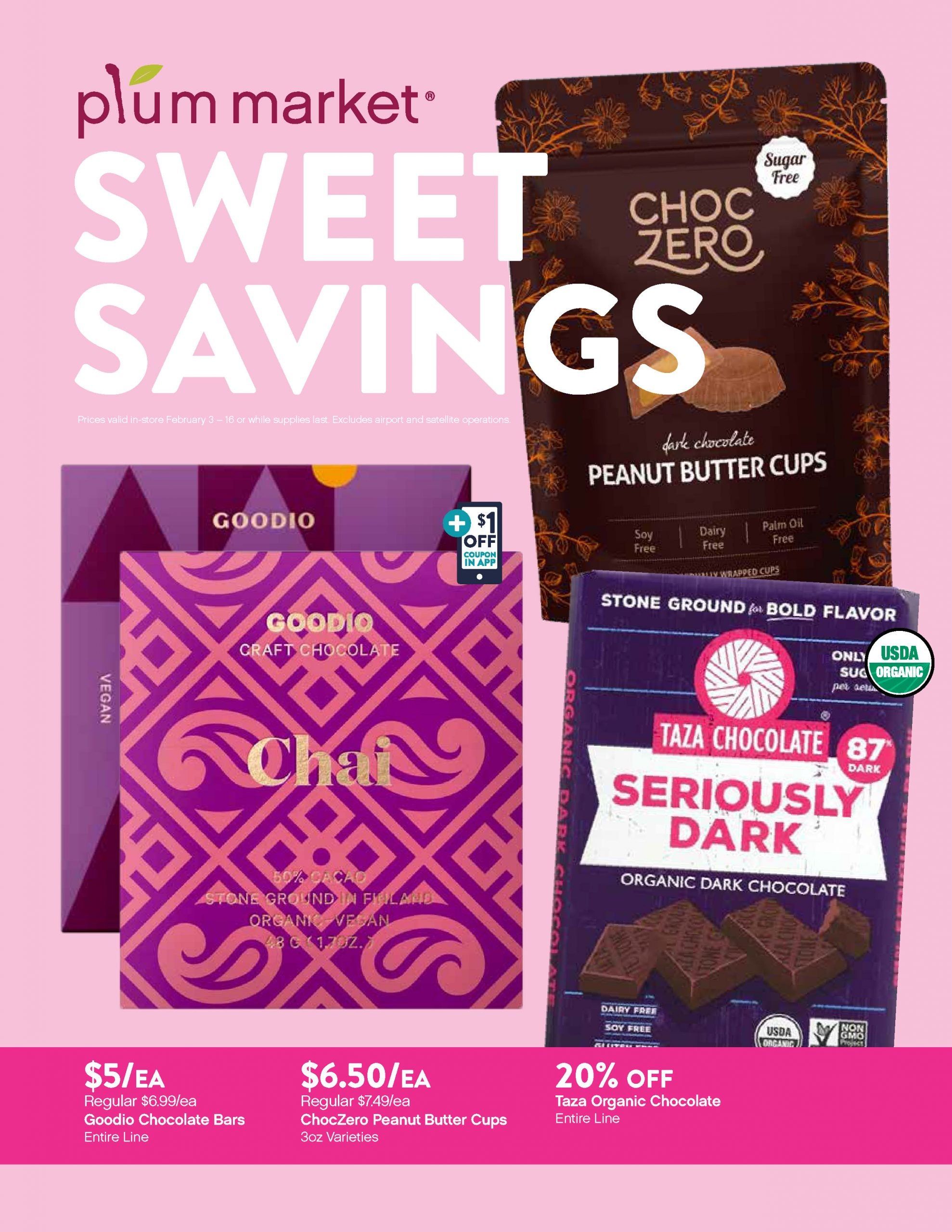 Plum Market Valentines Day, Big Game Day, Paczki Day Sale  Ad Flyer February 3 to February 16, 2021