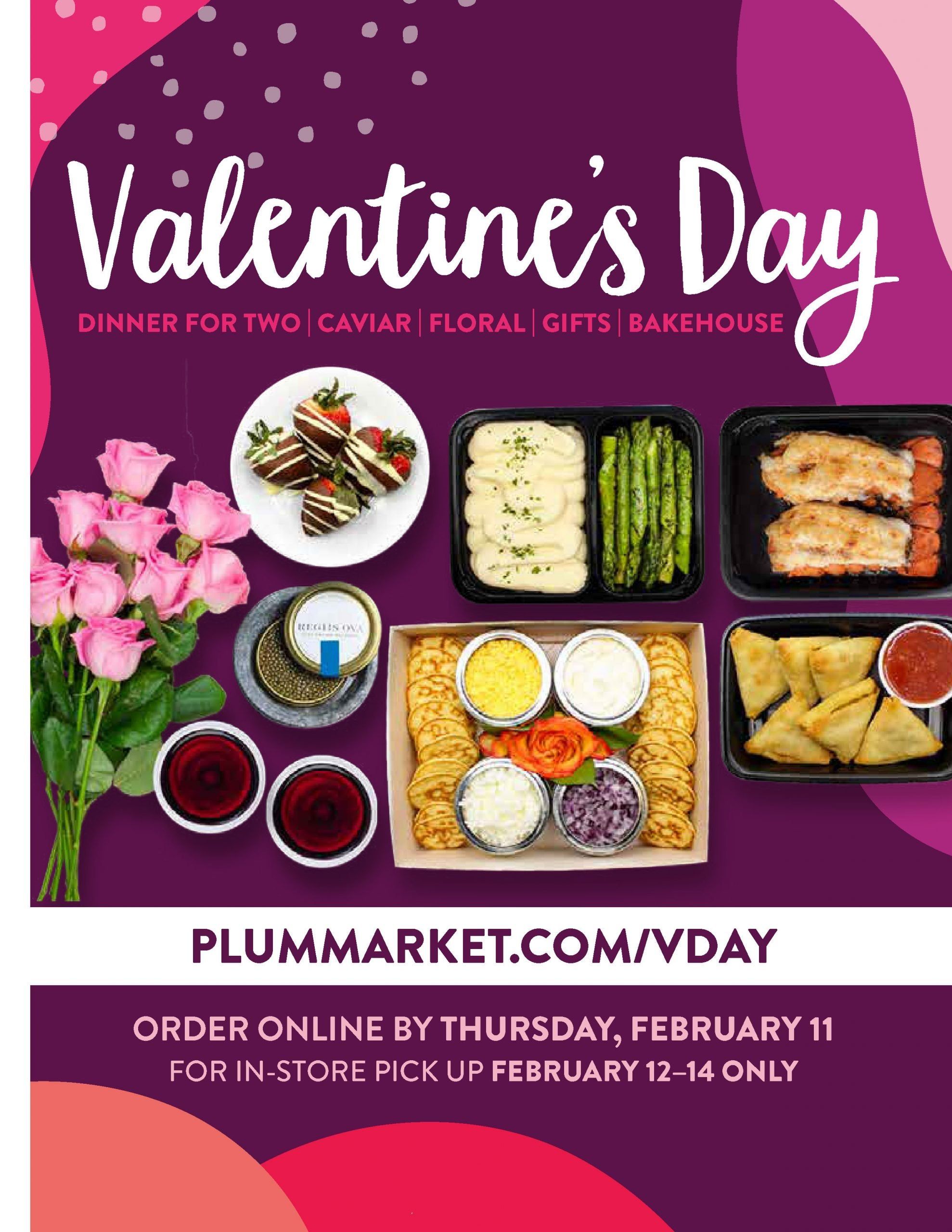 Plum Market Valentines Day, Big Game Day, Paczki Day Sale  Ad Flyer February 3 to February 16, 2021