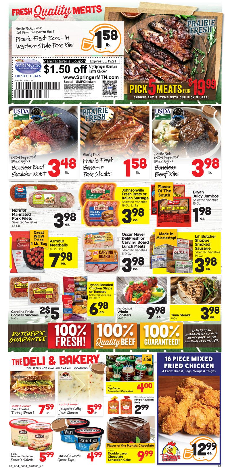Ramey's Weekly Ad Flyer February 3 to February 9, 2021