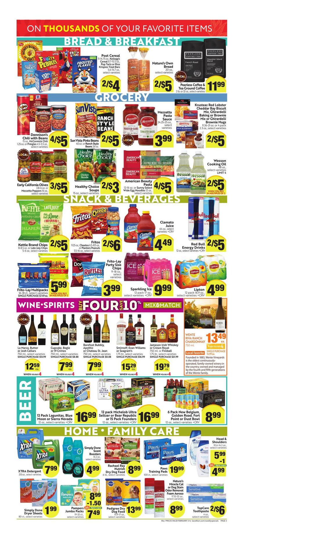 Save Mart Weekly Ad Flyer February 3 to February 9, 2021
