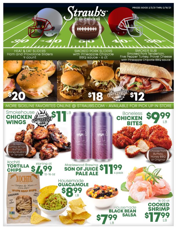 Straub's Weekly Ad Flyer February 3 to February 10, 2021