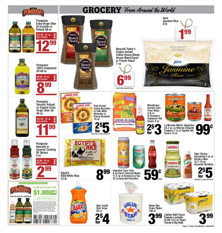 Super King Markets Weekly Ad Flyer February 3 to February 9, 2021