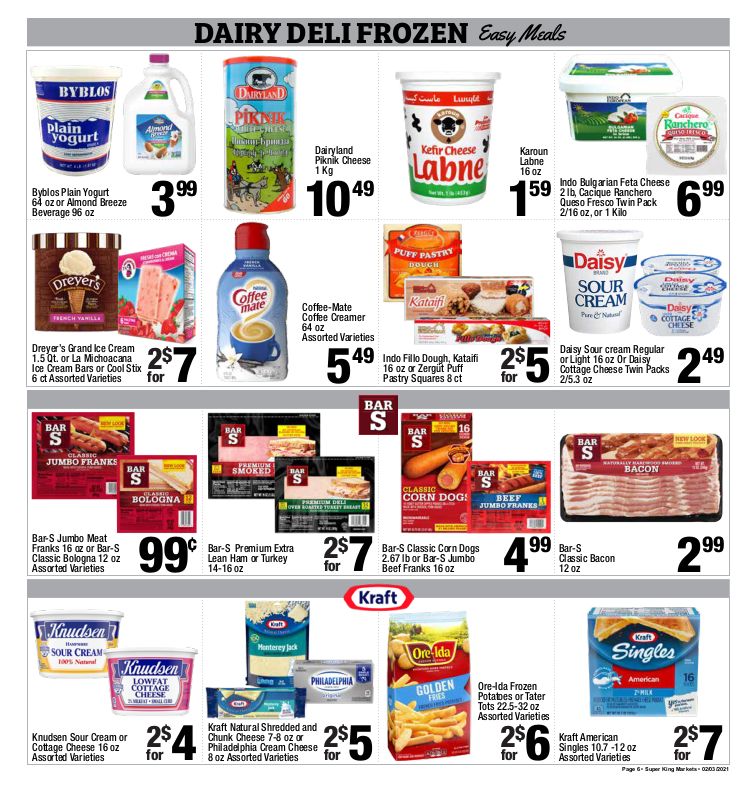 Super King Markets Weekly Ad Flyer February 3 to February 9, 2021