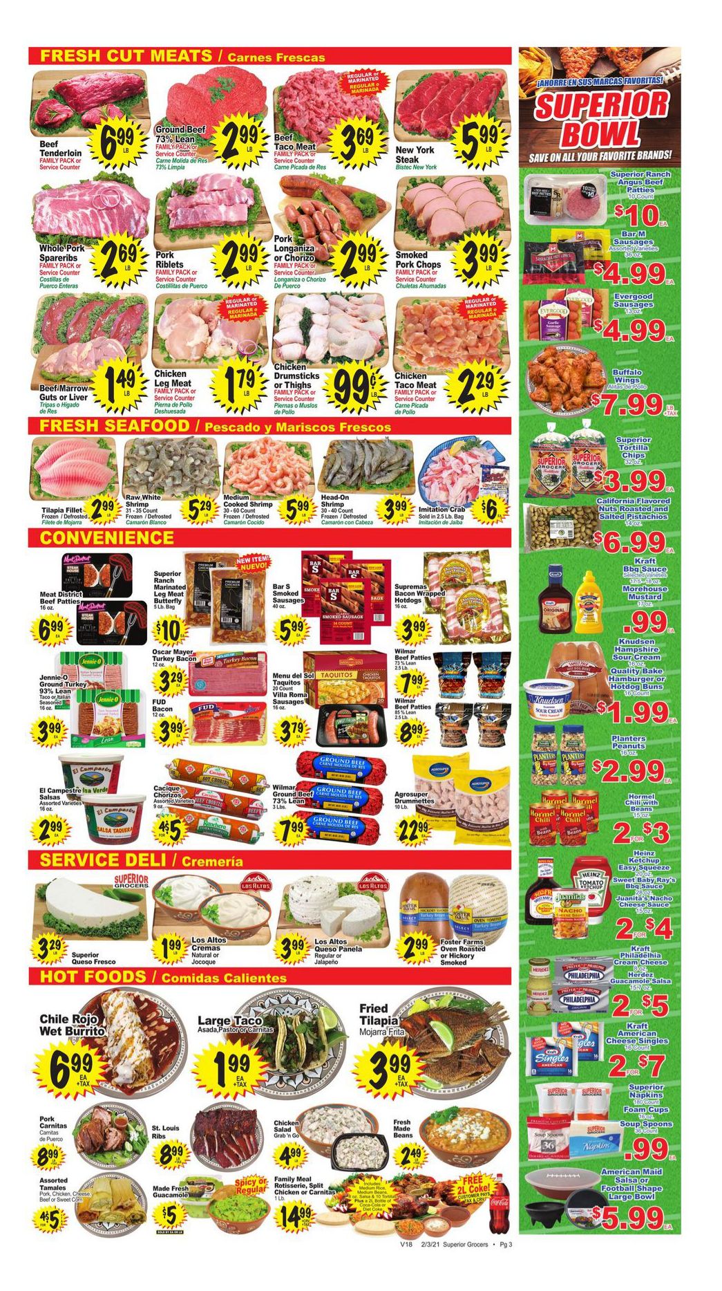 Superior Grocers Weekly Ad Flyer February 3 to February 9, 2021