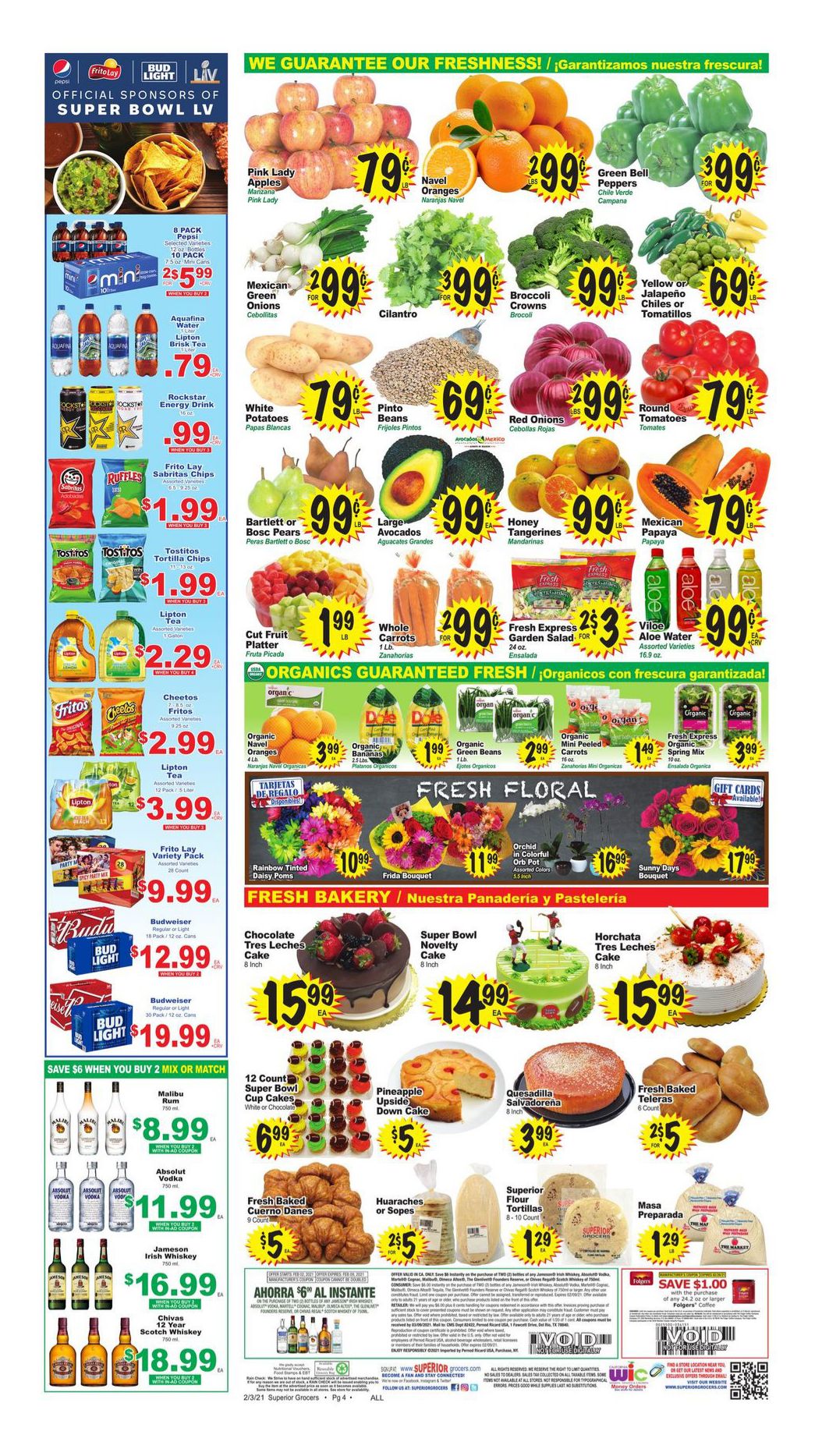 Superior Grocers Weekly Ad Flyer February 3 to February 9, 2021