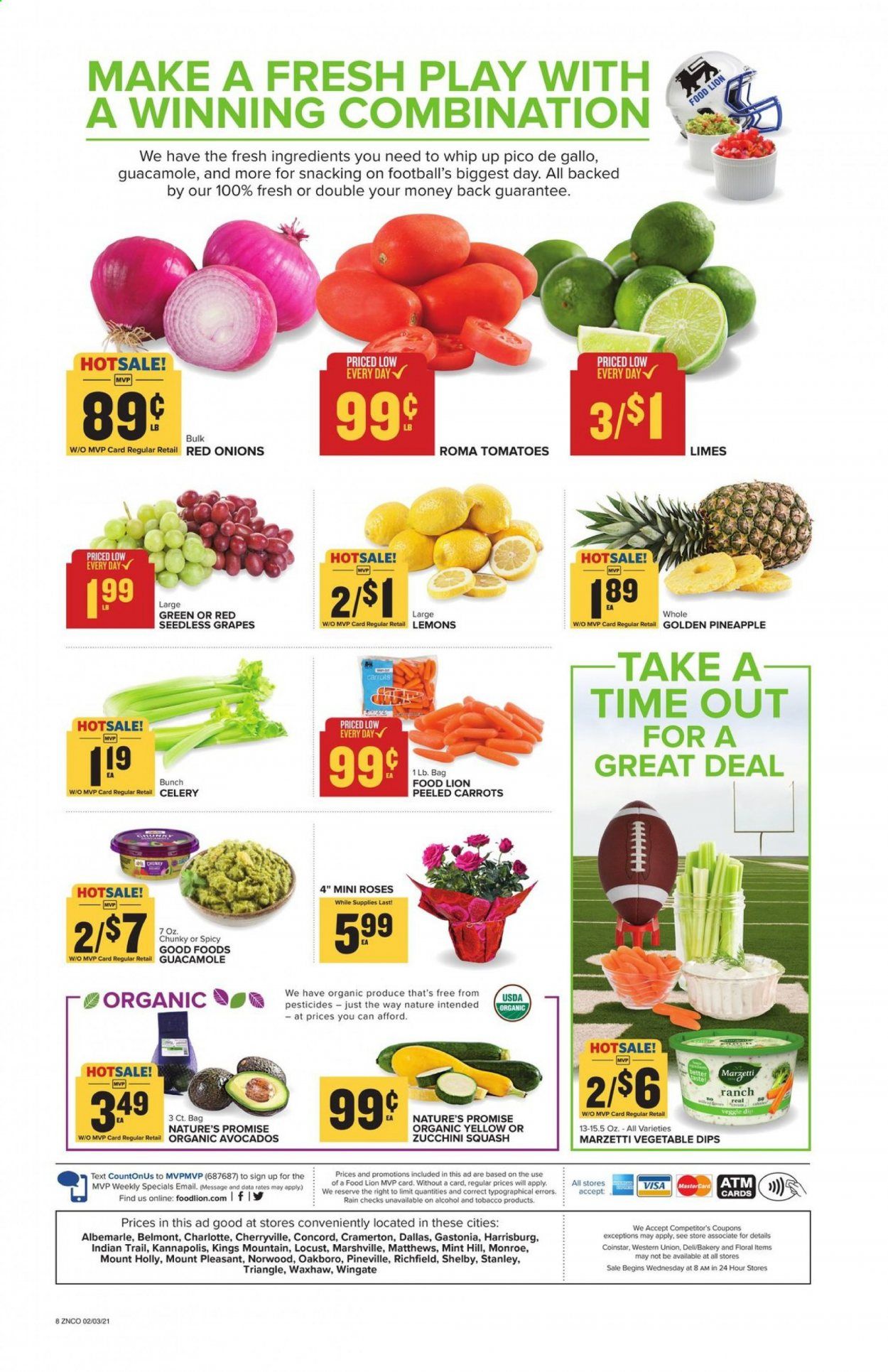 Food Lion (NC) Weekly Ad Flyer February 3 to February 9