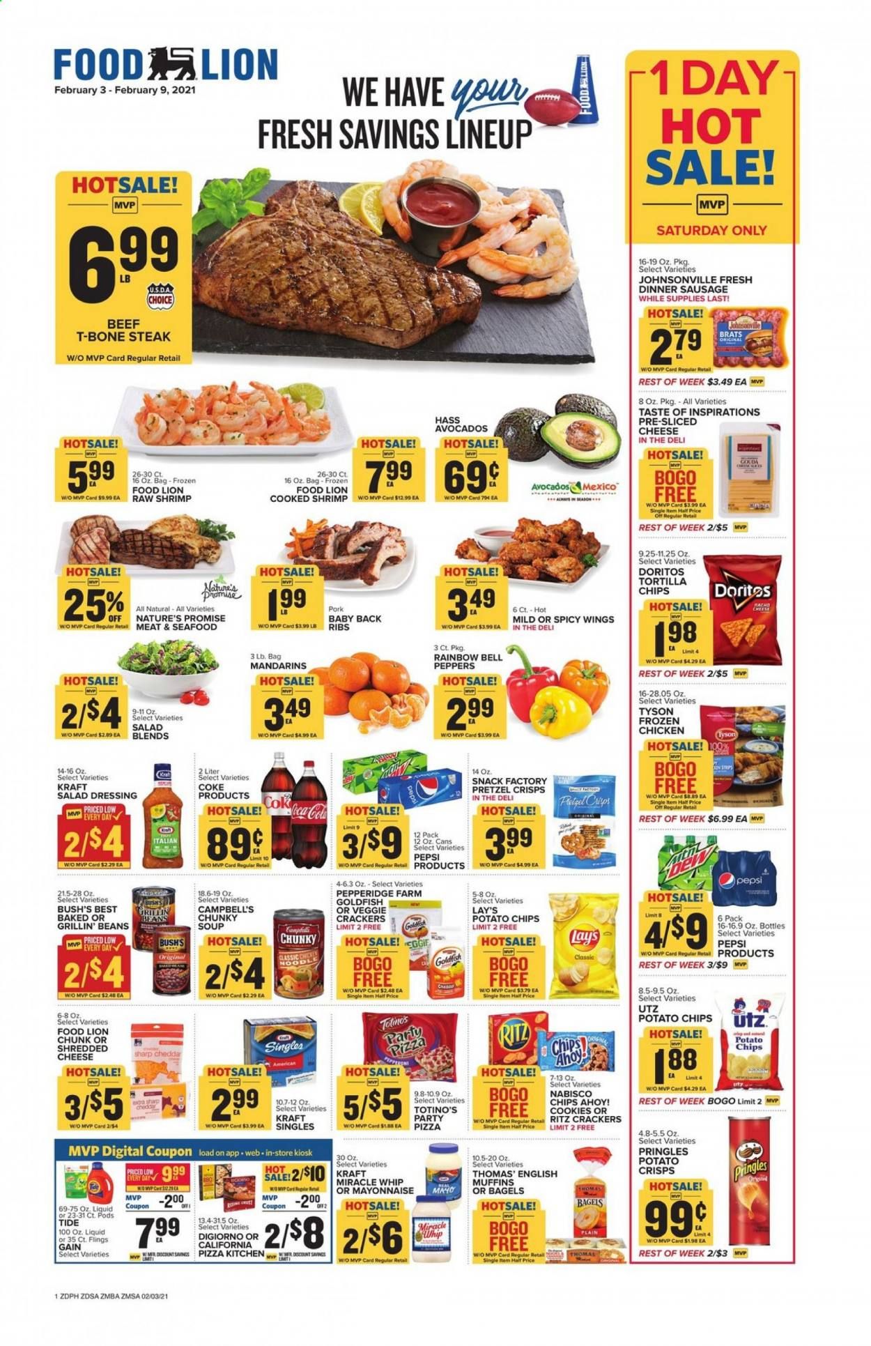 Food Lion (DE) Weekly Ad Flyer February 3 to February 9