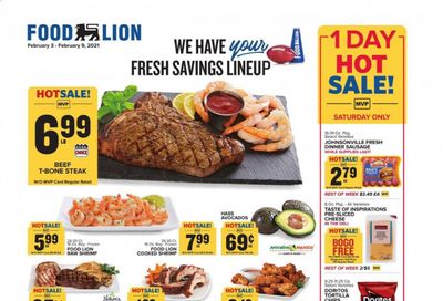 Food Lion (DE) Weekly Ad Flyer February 3 to February 9
