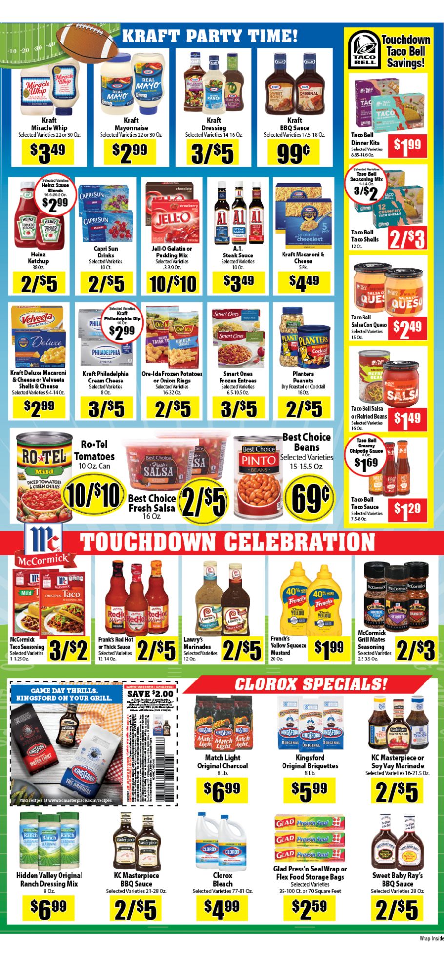 Town & Country Supermarket Big Game Day Sale Weekly Ad Flyer February 3 to February 9, 2021