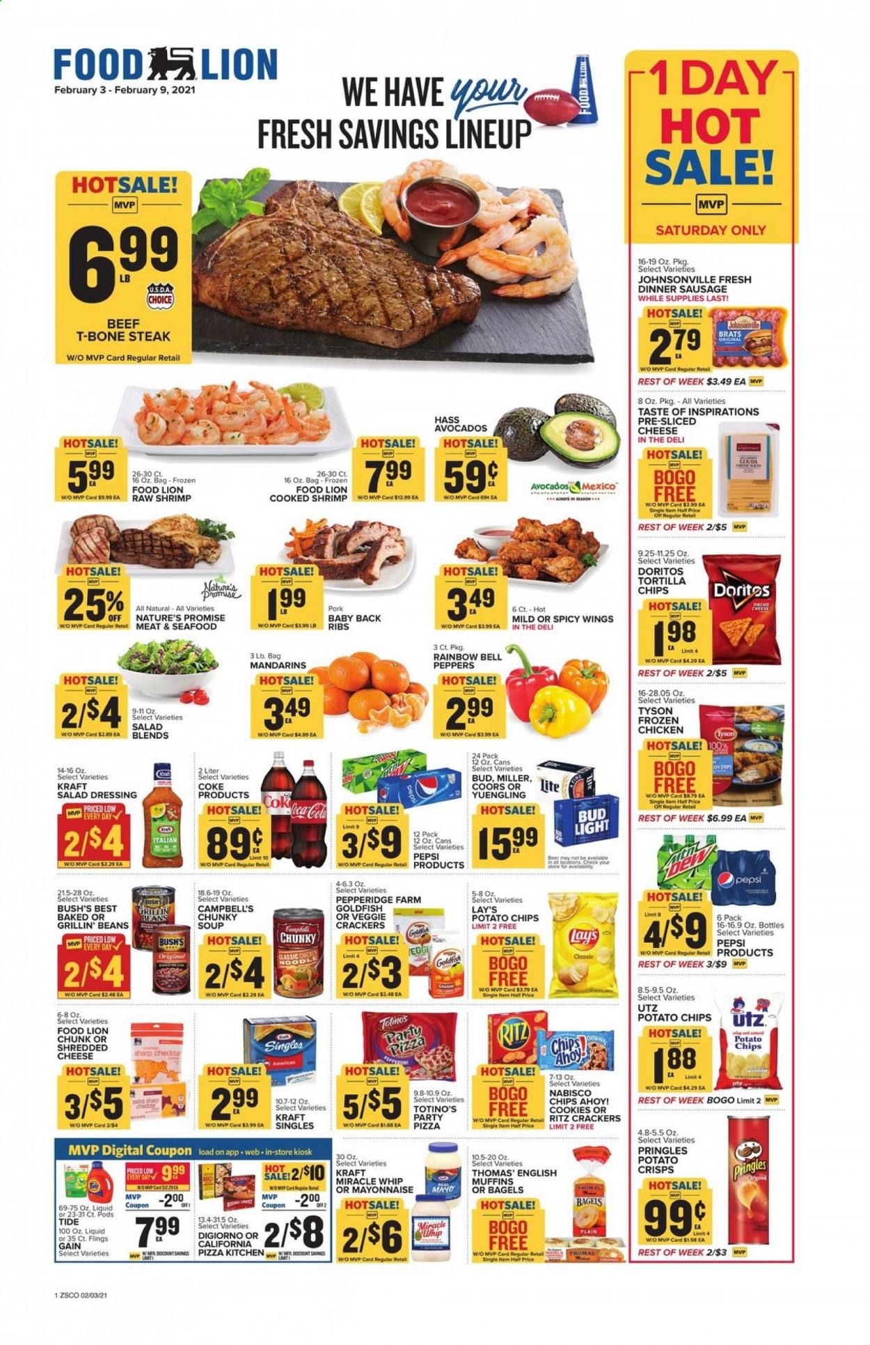 Food Lion (SC) Weekly Ad Flyer February 3 to February 9