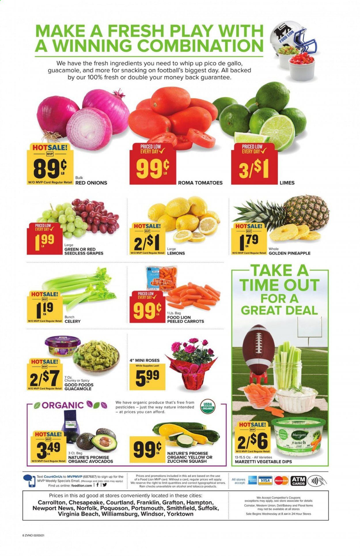 Food Lion (VA) Weekly Ad Flyer February 3 to February 9
