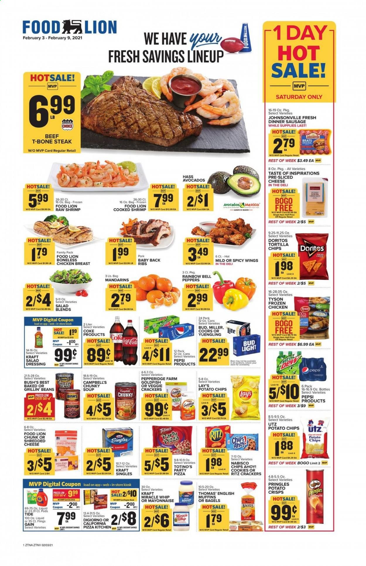 Food Lion (TN) Weekly Ad Flyer February 3 to February 9