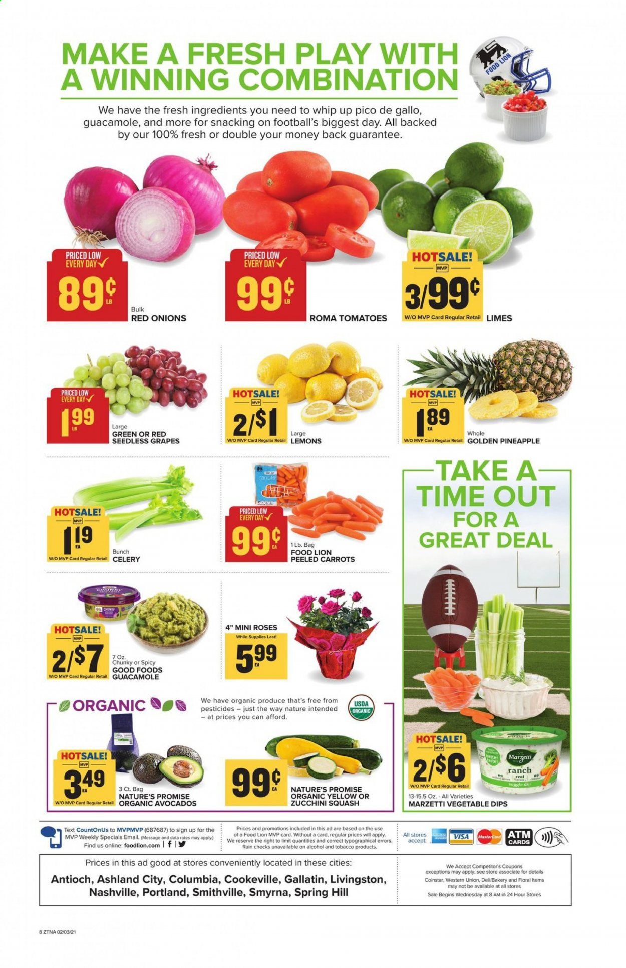 Food Lion (TN) Weekly Ad Flyer February 3 to February 9