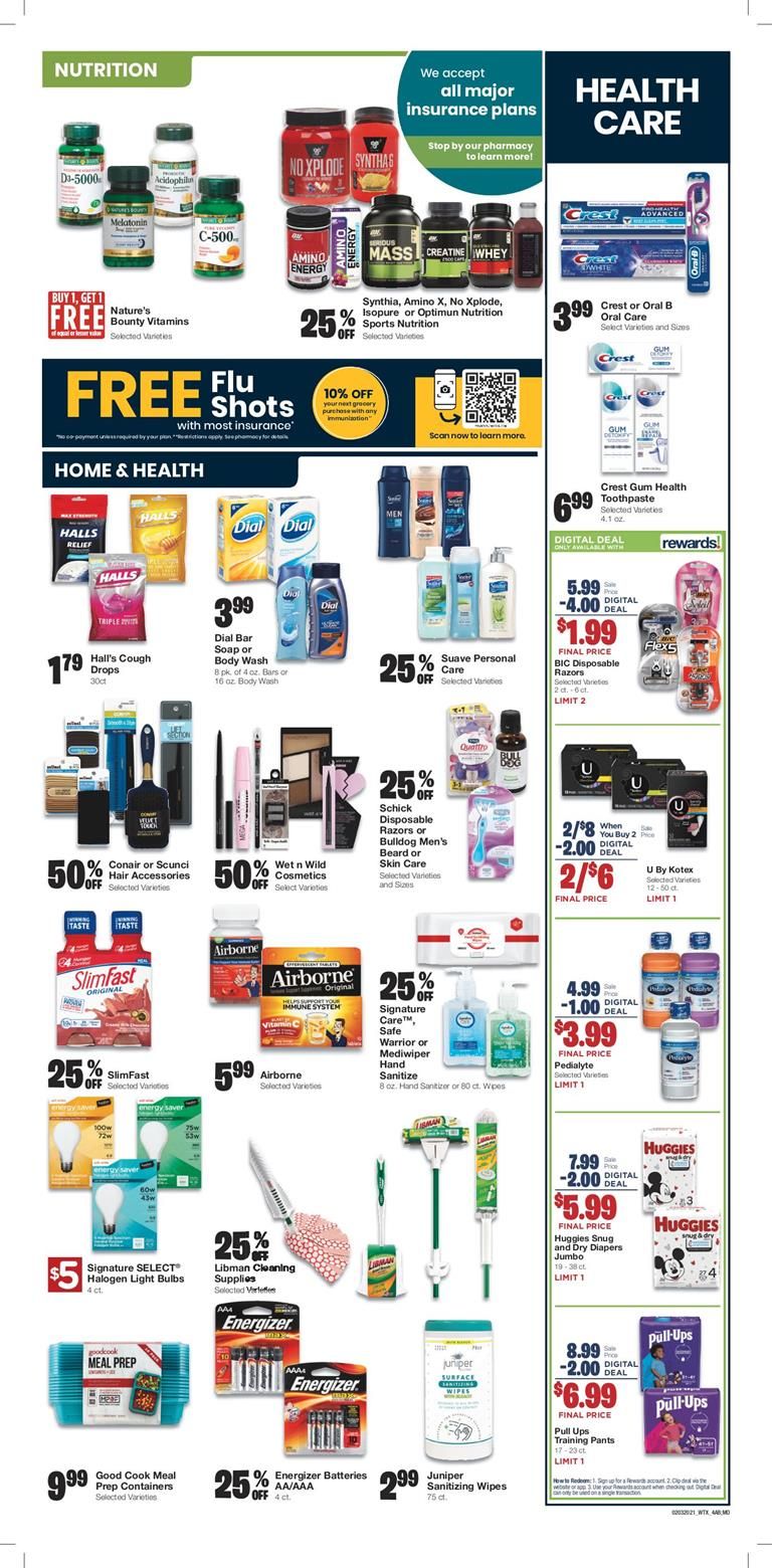 United Supermarket Weekly Ad Flyer February 3 to February 9, 2021