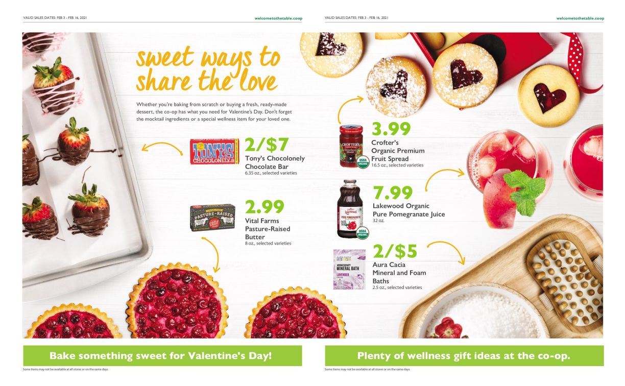 Wheatsville Food Coop Bieekly Ad Flyer February 3 to February 16, 2021