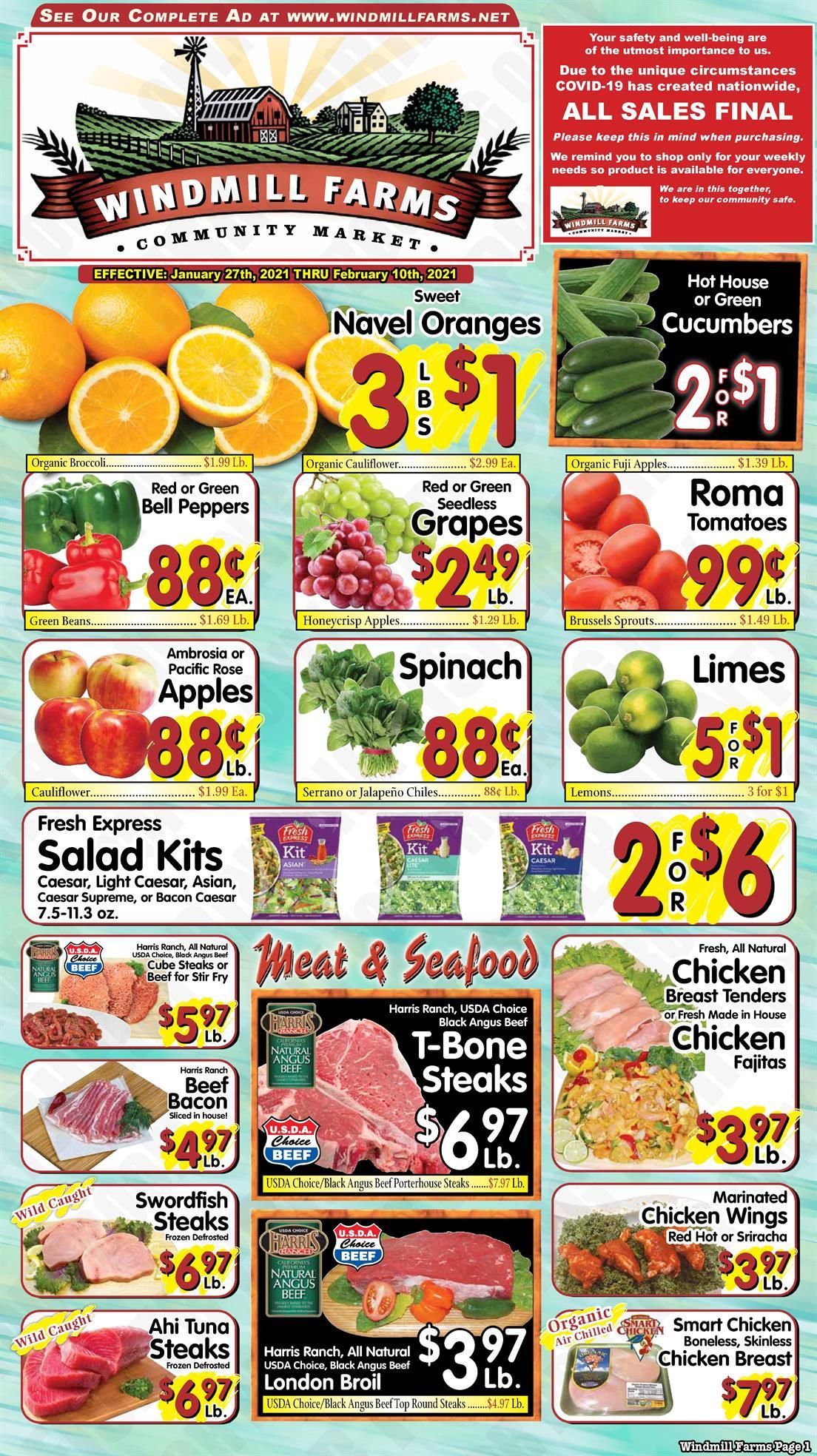 Windmill Farms Weekly Ad Flyer January 27 to February 9, 2021