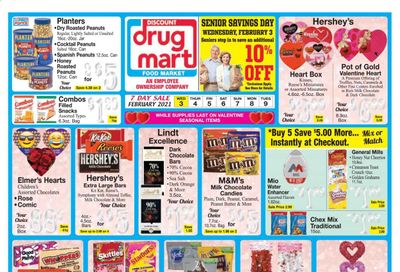 Discount Drug Mart (OH) Weekly Ad Flyer February 3 to February 9