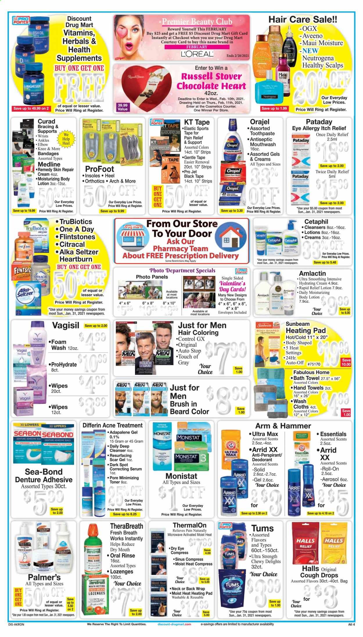 Discount Drug Mart (OH) Weekly Ad Flyer February 3 to February 9